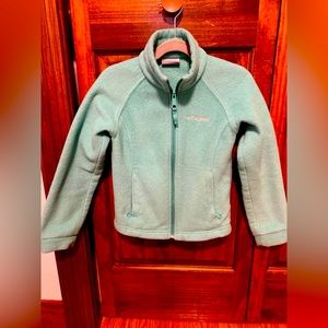 Columbia zip-up fleece size 6/6x
